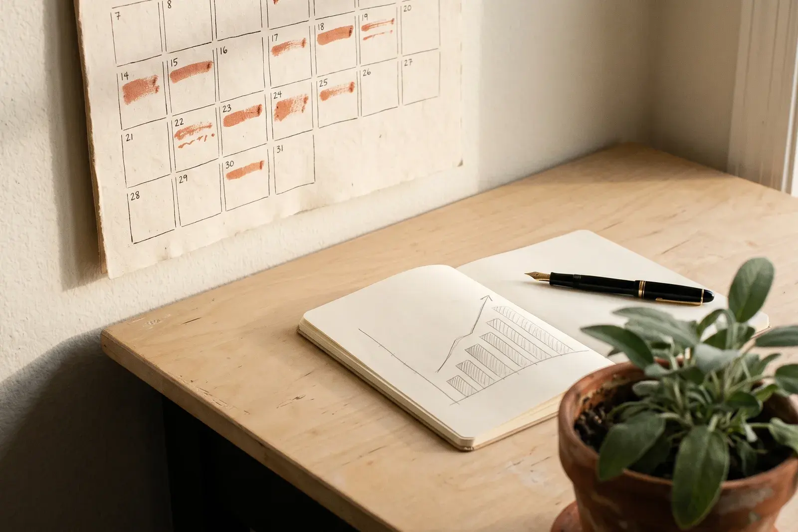 A calendar of nightly rates for a rental property